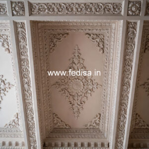 Carved Ceiling Design Pop Ceiling Bedroom No-1276