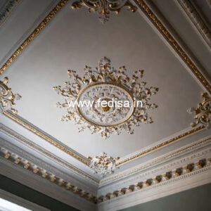 Carved Ceiling Design House Bedroom Ceiling Design No-1282