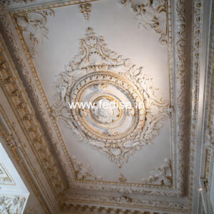 Carved Ceiling Design Pop Led Light Design No-1285