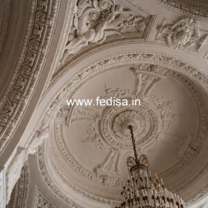 Carved Ceiling Design Pop Design Cornice Molding No-1318