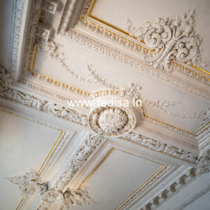 Carved Ceiling Design Butterfly False Ceiling Design No-1363