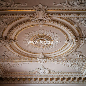 Carved Ceiling Design Roof Pop Design For Bedroom No-1376