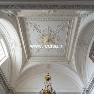 Carved Ceiling Design Pop Design For Mandir No-1424