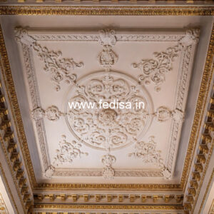 Carved Ceiling Design Living Room False Ceiling Design Ideas No-1431