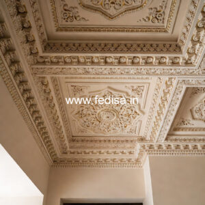 Carved Ceiling Design Washroom Ceiling Design 2026 No-1434