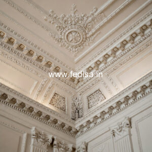 Carved Ceiling Design Simple Office Ceiling Design No-1453