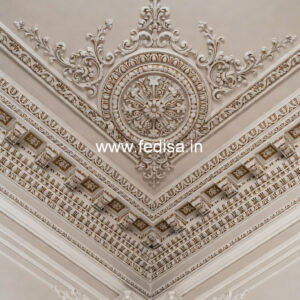 Carved Ceiling Design Hall Pvc Ceiling Design No-1498