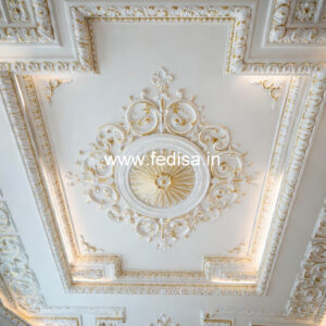 Carved Ceiling Design Pop False Ceiling Ke Design No-1513