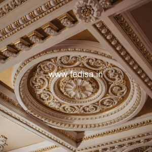 Carved Ceiling Design Fall Ceiling For Bedroom No-1529