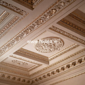 Carved Ceiling Design Pop Design For Shop Roof No-1538