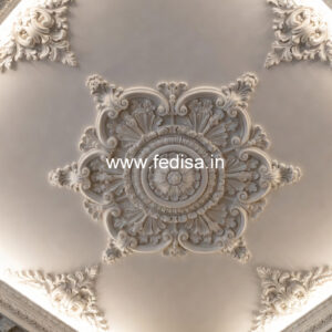 Carved Ceiling Design Readymade Pop Ceiling Design No-1554