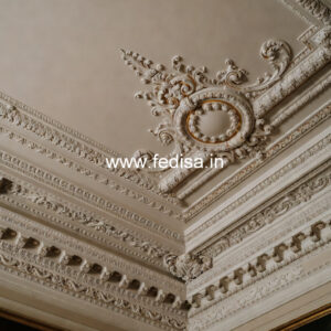Carved Ceiling Design Pop Design For Dining Hall No-1566