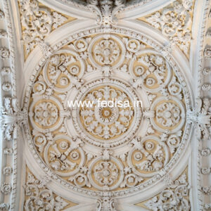 Carved Ceiling Design Pop Border Design For Hall No-1596