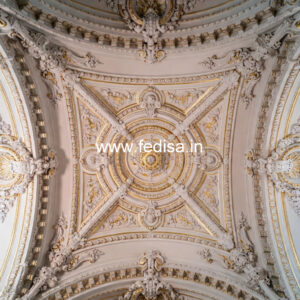 Carved Ceiling Design 3d Ceiling Painting Design No-1625