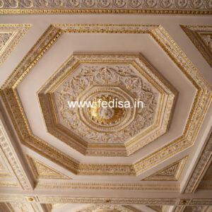 Carved Ceiling Design Fall Ceiling Paint Design No-1630