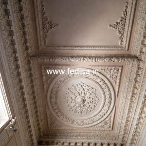 Carved Ceiling Design Pop Ceiling Corner Design No-1651