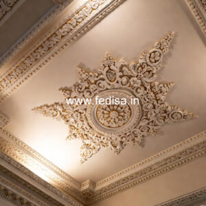 Carved Ceiling Design Pop Border Design Price No-1705