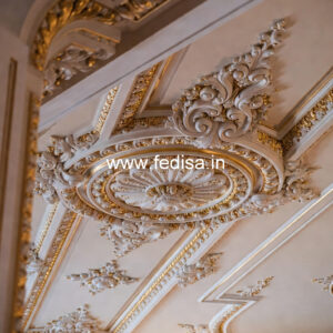 Carved Ceiling Design Pop Design For Roof Color No-1706