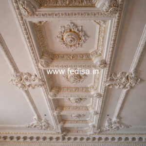 Carved Ceiling Design Fiber False Ceiling Design No-1739