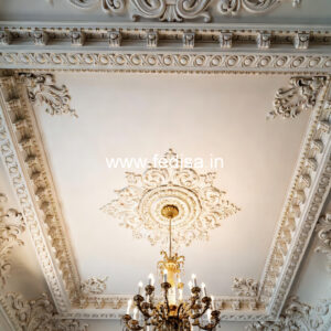 Carved Ceiling Design Gypsum Color Design No-1790