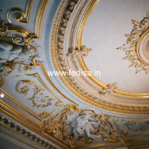 Carved Ceiling Design Pop Roof Design Latest No-1807