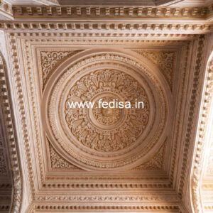 Carved Ceiling Design Pop Lobby Design Plus Minus No-1823