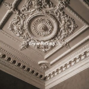 Carved Ceiling Design Living Room Pop Design 2026 No-1827