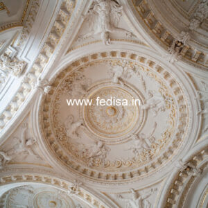 Carved Ceiling Design Ceiling Pop Fan Box Design No-1829