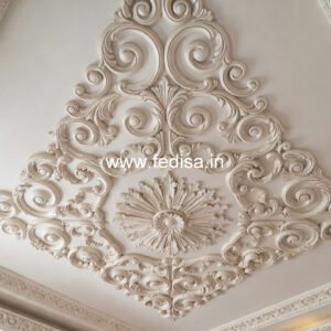 Carved Ceiling Design Chhat Ki Pop Ki Design No-1832