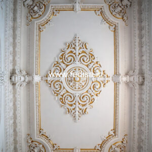 Carved Ceiling Design Pop Plus Minus Design Color No-1848