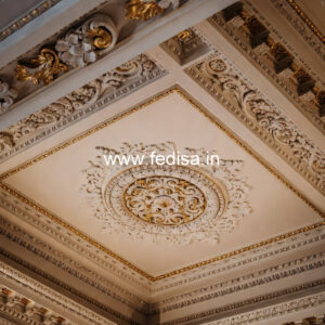 Carved Ceiling Design Main Hall Fall Ceiling Design 2026 No-1874