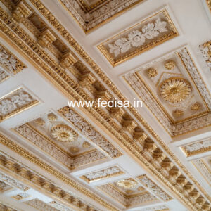 Carved Ceiling Design Wooden Ceiling Design For Living Room No-1900