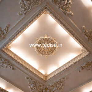 Carved Ceiling Design Heart Shape False Ceiling No-1928