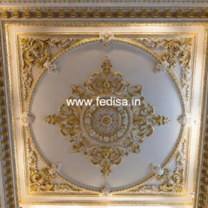 Carved Ceiling Design Ceiling Design Simple Hall No-1934