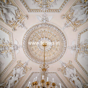 Carved Ceiling Design Ply Board Ceiling Design No-1954