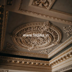Carved Ceiling Design Room Roof Pop Design No-1970