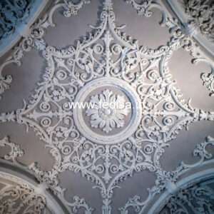 Carved Ceiling Design Simple Pop Cornice Molding Design No-1979