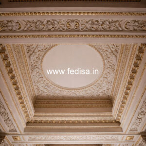 Carved Ceiling Design Simple Bedroom Pop Design No-1984