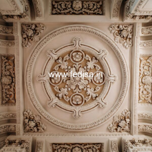 Carved Ceiling Design Ceiling Side Design No-1987