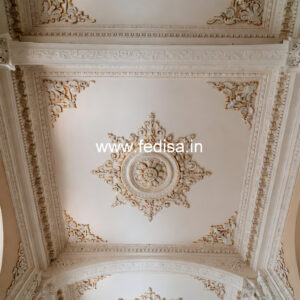 Carved Ceiling Design Cement Sheet Ceiling Design No-1991