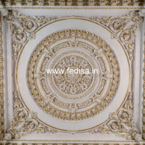 Carved Ceiling Design High Ceiling Living Room Wall Decor No-2016