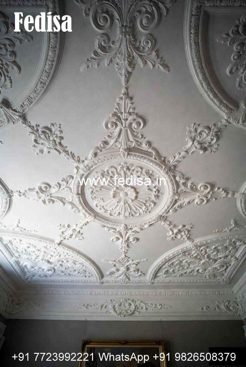 Carved Ceiling Design Plaster Siling Simple No-2028