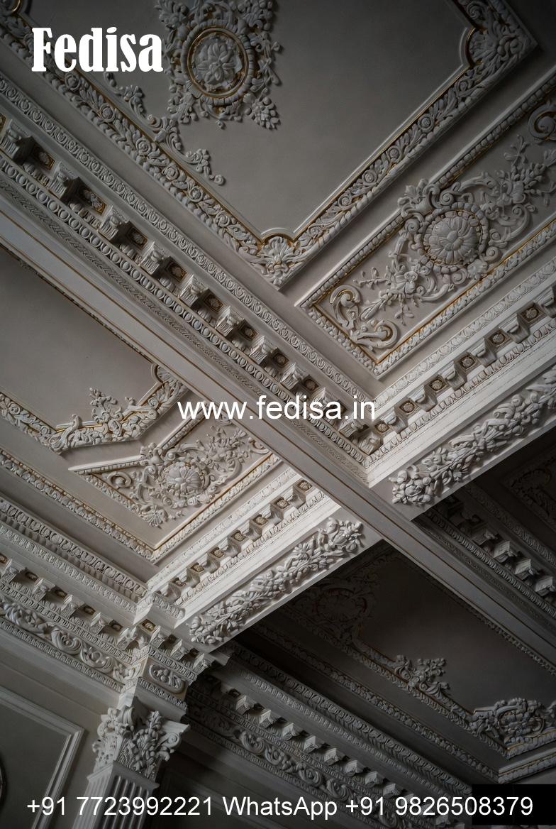 Carved Ceiling Design Half Ceiling Pop Design No-2050