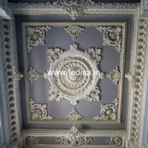 Carved Ceiling Design Room Gypsum Design No-2088