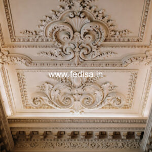 Carved Ceiling Design Four Ceiling Design Bedroom No-2104