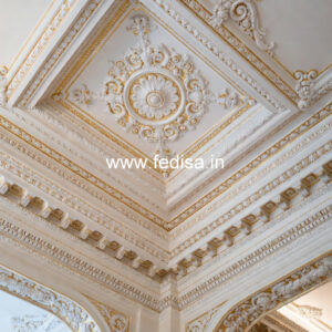 Carved Ceiling Design False Ceiling Circle Design No-2120