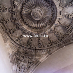 Carved Ceiling Design Banquet Hall False Ceiling Design No-2146