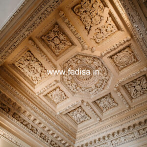 Carved Ceiling Design False Ceiling Hall Design 2026 No-2170
