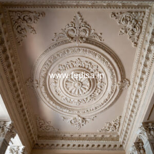 Carved Ceiling Design Flat False Ceiling Design No-2180