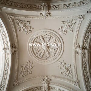 Carved Ceiling Design Small Balcony False Ceiling Design No-2195